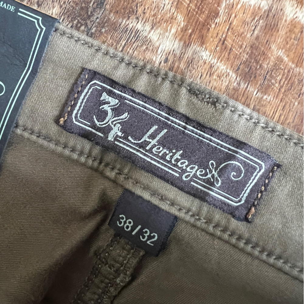 34 Heritage Charisma Brown Straight-Leg Pants 38 X 32 NWT - Picture 10 of 16
